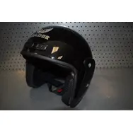 Мотошлем MotoLeader чёрный без подбородка (размер: м), фото 