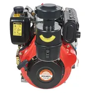 Двигатель Vitals DM 14.0sne, 14 л.с., дизельный, вал 25 мм (шлиц), электростартер, фото 
