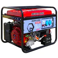 Генератор бензиновый AGT Media Line MLG 6500 E/2, фото 