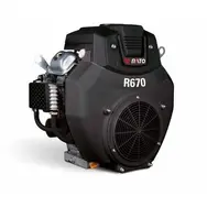 Двигатель RATO R670D, 21 л.с., бензиновый, вал 28.57 мм (шпонка), электростартер, фото 