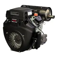 Двигатель Kipor KG690 (без топливного бака), 20 л.с., бензиновый, вал 36.5 мм (шпонка), электростартер, фото 
