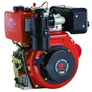 Двигатель Weima WM188FBE, 12 л.с., дизельный, вал 25 мм (шлиц), электростартер, фото 