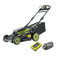 Газонокосилка аккумуляторная Ryobi RY36LMX51A-160 самоходная, фото 
