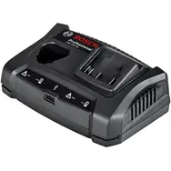 Зарядное устройство Bosch GAX 18V-30, 10.8-18, 3А, USB-5 Ст. макс. 2.1 А (1.600.A01.1A9), фото 