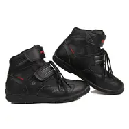 Мотоботы дорожные низкие, A-005 Speed Bikers черные р.42, фото 