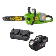 Ланцюгова акумуляторна пилка ProCraft PCA-40/4/2 + 2 акб 4Аг + ЗП charger20/2  купити в Україні