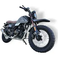 Мотоцикл FORTE FT-250F6 Scrambler (Черно-серый), фото 
