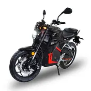 Электрический мотоцикл Renegade V9 Wuxi Electric 3000W 72V 52Ah (Черный), фото 