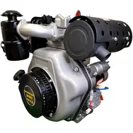 Двигатель Universal UN192FE-25T, 14 л.с., дизельный, вал 25 мм (шлиц), электростартер, фото 