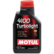 Масло моторное Motul 4100 TURBOLIGHT 10W40 1L, фото 