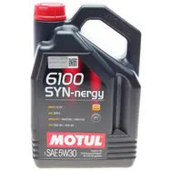 Моторное масло Motul 6100 Syn-nergy, 5W30 4 л (107971), фото 