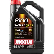 Моторное масло MOTUL 8100 X-clean gen2, 5W40 5 л (109762), фото 