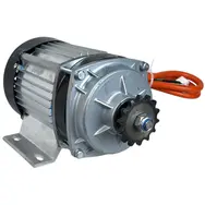 Электродвигатель BLDC 1000W 48V 500 rpm планетарный редуктор, фото 