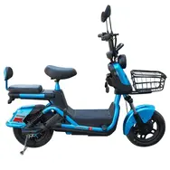 Велосипед с электромотором SPARK R1 14" 60V/500W/23Ah Синий, фото 