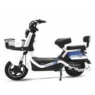 Велосипед с электромотором SPARK R2 14" 60V/500W/23Ah Бело-синий, фото 