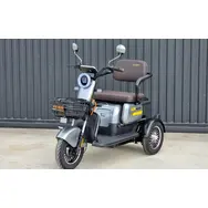 Электротрицикл трехколесный SOKMOTO X3 PRO 2025 1500W (Серый), фото 