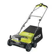Аэратор-скарификатор аккумуляторный Ryobi ONE+ RY18SFX35A-240 с АКБ и ЗУ, фото 