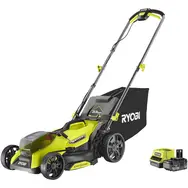 Газонокосилка аккумуляторная Ryobi ONE+ HP RY18LMX33A-150 с АКБ и ЗП, фото 