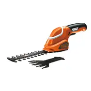 Кусторез-ножницы аккумуляторные BLACK+DECKER GSL700 с АКБ и ЗП, фото 