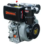 Двигатель Universal 186FE, 9 л.с., дизельный, вал 25 мм (шпонка), электростартер, фото 