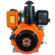 Двигатель Vitals DM 10.5kne, 10 л.с., дизельный, вал 25.4 мм (шпонка), электростартер, фото 