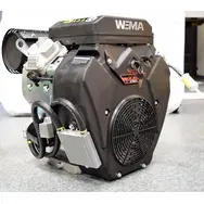 Двигатель Weima WM2V78F-Q1, 20 л.с., бензиновый, вал 28.6 мм (шпонка), электростартер, фото 