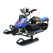 Электроснегокат Crosser S-1 800W 48V 20AH синий, фото 