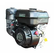 Двигатель Grunwelt GW210-S, 7 л.с., бензиновый, вал 20 мм (шпонка), фото 