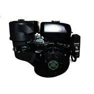 Двигатель Grunwelt GW460FE-S (WM192FЕ-S), 18 л.с., бензиновый, вал 25 мм (шпонка, редуктор с центробежным сцеплением), электростартер, фото 