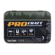Цепь для цепной пилы Procraft industrial P.1/4.37 Universal 1/4" шаг 37 зв., фото 