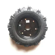 Колесо в сборе 4.00-10'' на мотоблок (под 4 болта) (TTG), фото 
