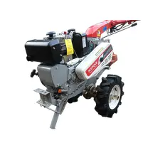Мотоблок Kipor KDT910E, 9 л.с., дизель, воздушное (с фрезой), фото 