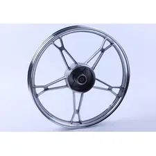 Диск задній литий, барабанне гальмо 17*1,4 (silver) 3kg - Дельта/Альфа  купити в Україні
