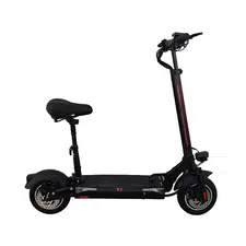 Електросамокат Crosser T4 (1000 Вт; 48 В; 12,5 А/ч), колеса 10" квадрат спідометр + сидіння  купити в Україні