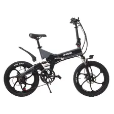Електричний велосипед Maxxter RUFFER MAX 20" (чорно-сірий)  купити в Україні