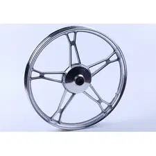 Диск передній литий, барабанне гальмо 17*1,2 (silver) 2,5kg - Дельта/Альфа  купити в Україні