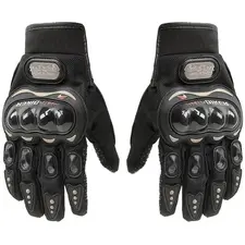 Перчатки мотоциклетные PRO BIKER Чёрные, тип 2, фото 