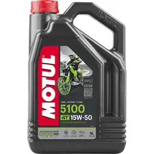 Масло моторное Motul 5100 4T 15W-50 4л, фото 