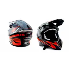 Мотошолом EXdrive EX-806 Dazing Matt Red розмір XL  купити в Україні