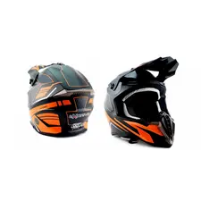 Мотошолом EXdrive EX-806 Dazing Glossy Orange розмір M  купити в Україні