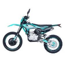 Мотоцикл Kovi Max 300 Motard чёрно-бирюзовый, фото 