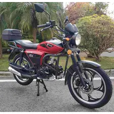 Мопед Viper V125P ALPHA RX (черно/красный), фото 