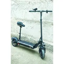 Електросамокат Crosser T4 (1000 Вт; 48 В; 12,5 А/ч), колеса 10" + сидіння, амортизаційна вилка, БЕЗ ЗАРЯДНОГО  купити в Україні