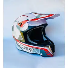 Мотошолом EXdrive EX-806 Matt Whire розмір S  купити в Україні