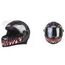 Мотошолом EXdrive EX-09 Jaws інтеграл сіро-чорний мат (розмір L)  купити в Україні