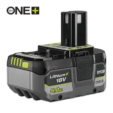 Аккумулятор RYOBI RB1850X, 18В ONE+, 5Ач, 0.79 кг, фото 