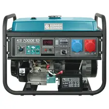 Бензиновый генератор Konner&Sohnen KS 7000E-1/3, фото 