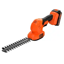 Кусторез-ножницы аккумуляторные (2в1) BLACK+DECKER BCSS18D1, фото 