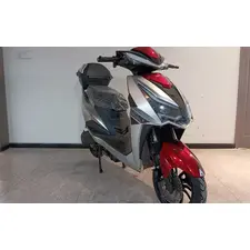 Электроскутер SOKMOTO WOLF серый с красными вставками, фото 