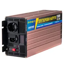 Инвертор 12В-220В Gaspower Electro SW-GP1500/12C, фото 